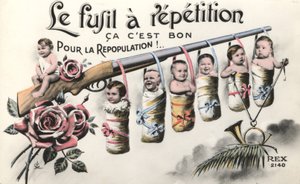 Bebés y un rifle
