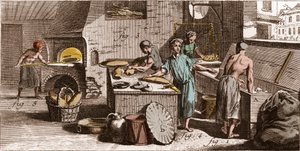 Panadería - “La Gran Enciclopedia, o Diccionario Razonado de las Ciencias, las Artes y los Oficios” por Denis Diderot (1713-1784) y Jean d