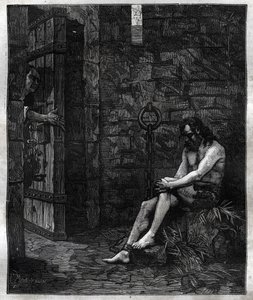 Balufeau encarcelado en la Bastilla por Luis XIII - Luis XIII (1601-1643) se contentó con encarcelar a Jacques Baloufeau, conocido como Saint-Angel (Saint Angel) en la Bastilla - en “Paris a travers les siècles” de French School
