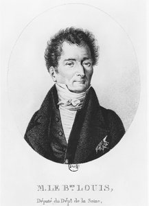 Barón Joseph Dominique Louis (grabado) de French School