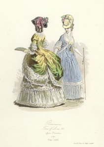 Baronesas, época de Luis XVI de Francia de French School