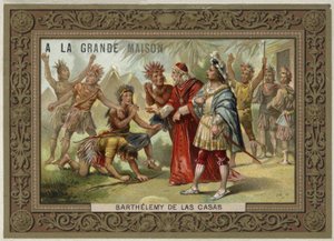 Bartolomé de las Casas, historiador español del siglo XVI; reformador social y fraile dominico de French School