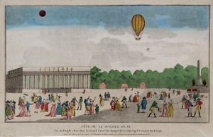 Día de la Bastilla, París, 14 de julio de 1801 de French School