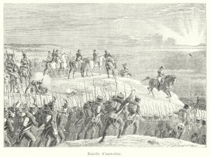 Batalla de Austerlitz de French School