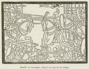 Batalla de Guinegate de French School
