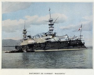 Edificio de batalla “Magenta” - en “Álbum Militar - Marina: La vida a bordo”