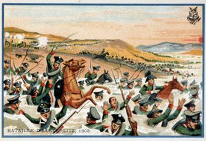 Batalla de Austerlitz de French School