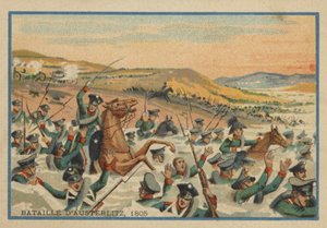 Batalla de Austerlitz en 1805 de French School
