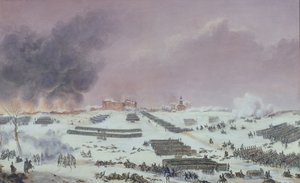 Batalla de Eylau, 1807 de French School