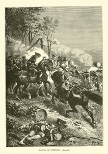 Batalla de Fontenoy de French School