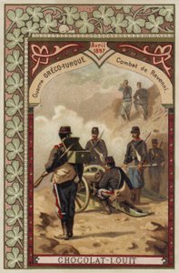 Batalla de Revenni, Guerra Greco-Turca, abril 1897 de French School