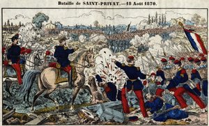 Batalla de Saint-Privat el 18 de agosto