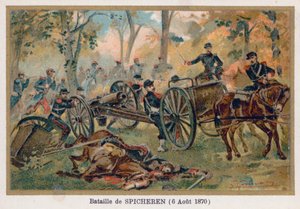 Batalla de Spicheren, defensa de Stiring de French School