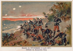 Batalla de Spicheren, la defensa de Kaninchenberg