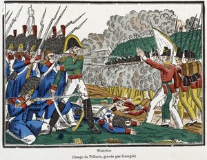Batalla de Waterloo, 18 de junio de French School
