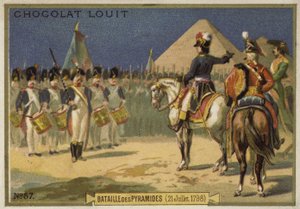 Batalla de las Pirámides, Egipto, 21 de julio de 1798 de French School
