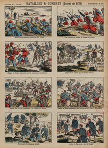 Batallas de la Guerra Franco-Prusiana, 1870-1871 de French School