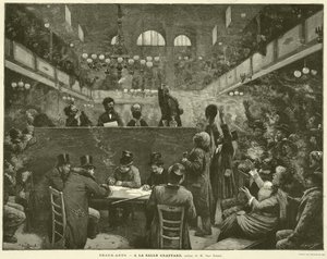 Bellas Artes, En la Sala Graffard, cuadro de M Jean Beraud de French School