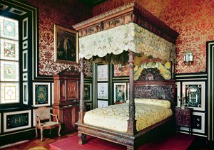 Dormitorio de Enrique II (1519-59) y Diana de Poitiers (1499-1566)