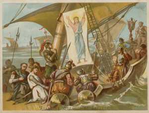 Antes de la Batalla de Lepanto de French School