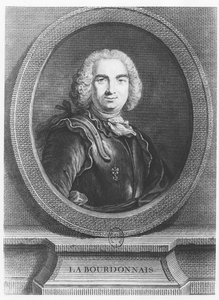 Bertrand François Mahé, Conde de La Bourdonnais (grabado) de French School