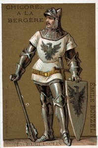 Bertrand du Guesclin (Duguesclin) (c. 1320-1380). Condestable de Francia de French School