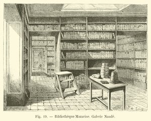 Biblioteca Mazarine, Galería Naudé de French School