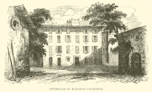 Lugar de nacimiento de Napoleón Bonaparte de French School