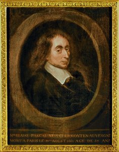 Blaise Pascal ... (óleo sobre lienzo) de French School