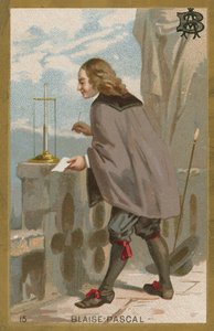 Blaise Pascal, matemático y físico francés de French School