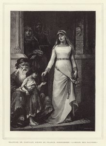 Blanca de Castilla, Reina Consorte de Luis VIII de Francia y madre de Luis IX de French School
