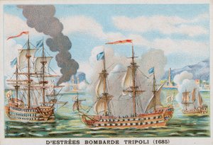 Bombardeo de Trípoli por Jean II d