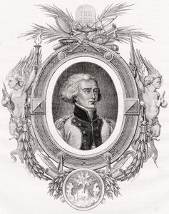 Bon-Adrien Jeannot de Moncey, Duque de Conegliano, grabado por Pannemaker-Ligny después de Linard, de 