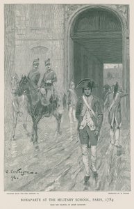 Bonaparte en la Escuela Militar de French School