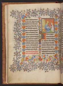 Libro de Horas, Add MS 32454 f.10v, Francia de French School