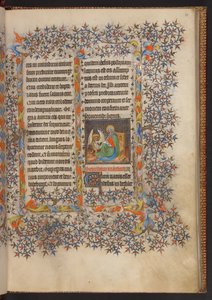 Libro de Horas, Add MS 32454 f.11r, Francia de French School