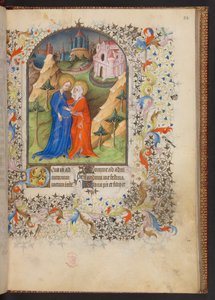 Libro de Horas, Add MS 32454 f.22r, Francia de French School