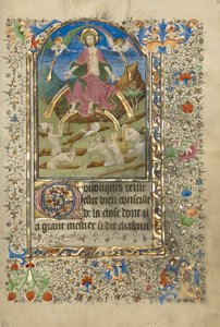 Libro de horas, c.1420-30 de French School