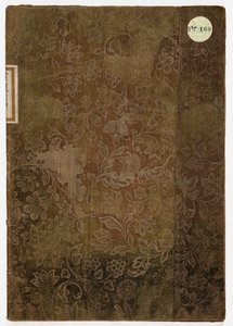 Libro de la etiqueta del Palacio Ducal de Lucca, Lucca, 1805 (textil bordado y papel) de French School