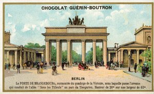 Puerta de Brandeburgo, Berlín