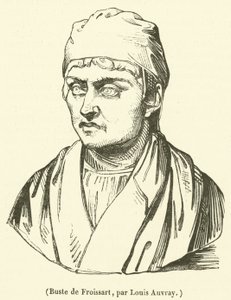 Busto de Froissart (grabado) de French School