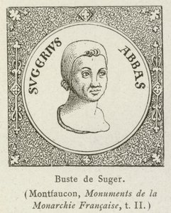 Busto de Suger de French School