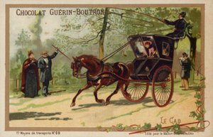 Coche de caballos de French School