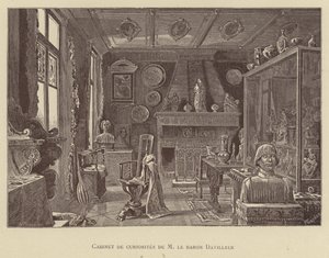 Gabinete de curiosidades del Barón Davillier de French School