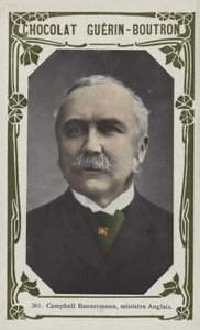 Campbell Bannermann, ministro inglés