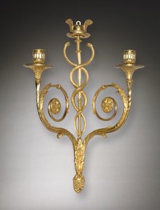 Soporte para velas, c.1775-1790 de French School