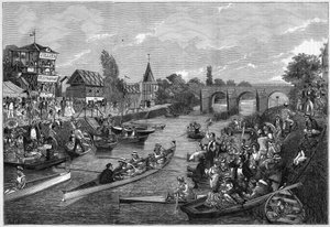Paseo en canoa por el Sena en Joinville-le-Pont de French School