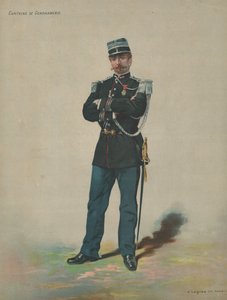 Capitán de gendarmería de French School
