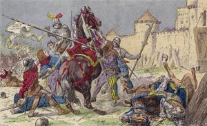 Captura de Juana de Arco por los borgoñones