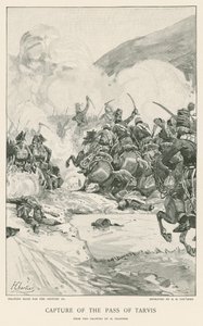Captura del Paso de Tarvis de French School